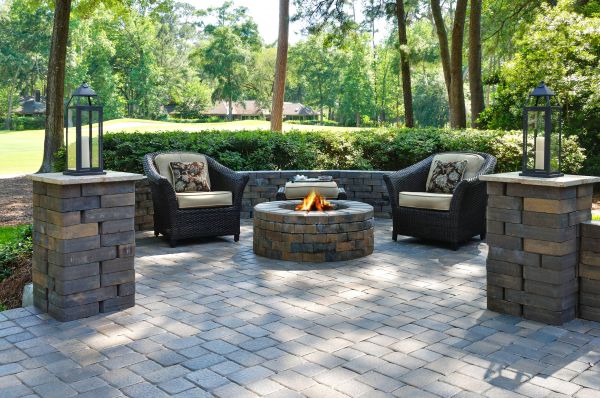 Fire Pit Installation in Brighton