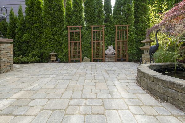 Cost of Backyard Hardscape Service in Brighton
